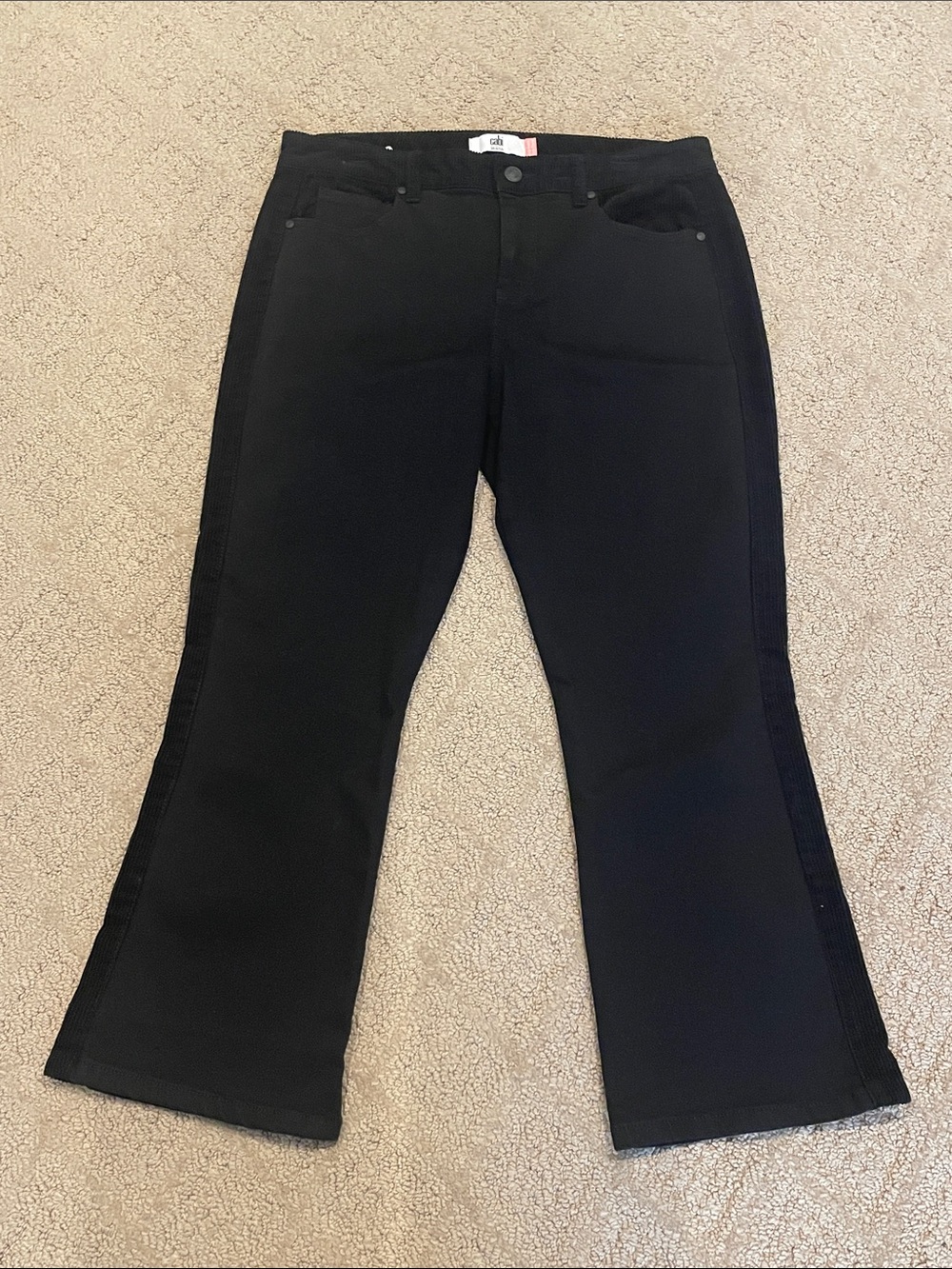 Black Women’s Kick Back Flare Jeans - Brand Unknown